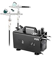 エアブラシセット （チューブ2本欠品） Amazon.co.jp: urlife HPCube 2色 エアブラシ コンプレッサー 2本